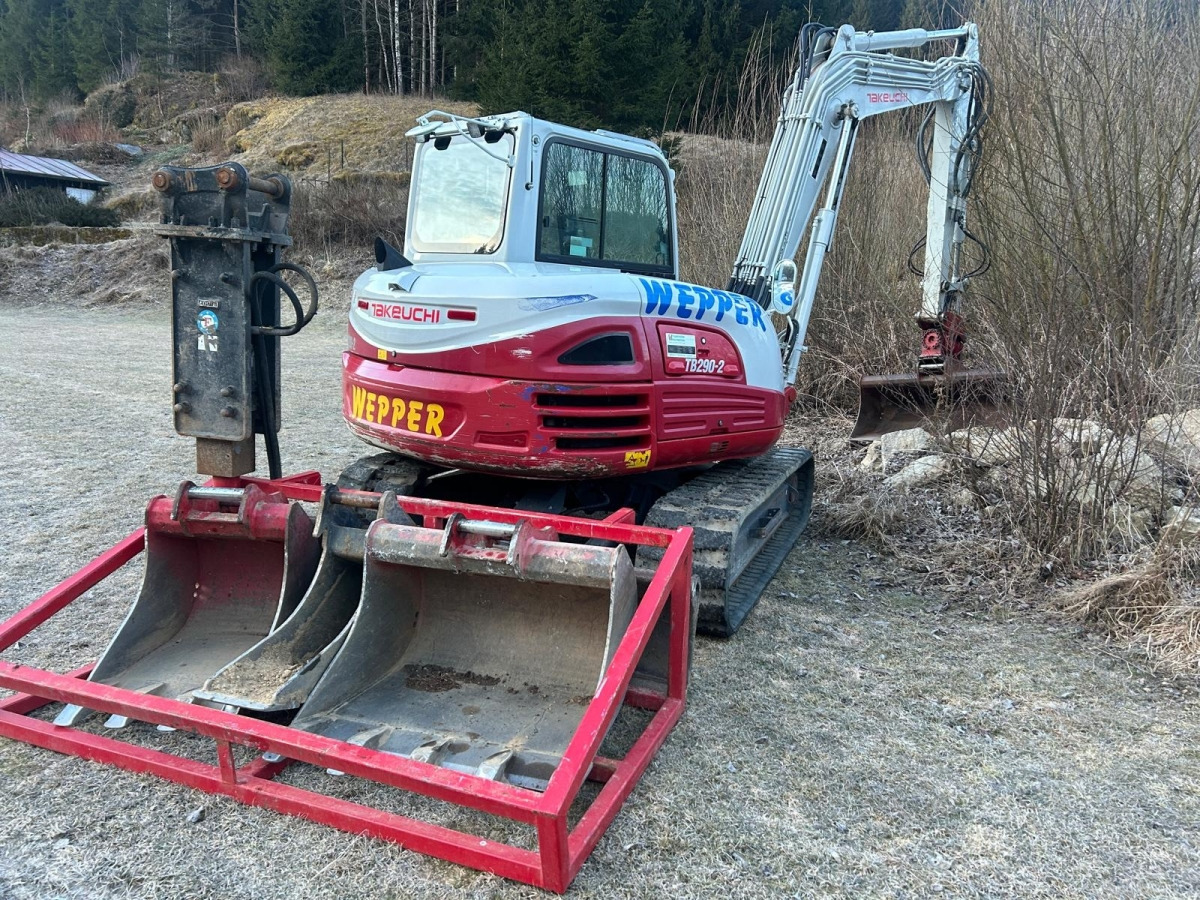 Takeuchi TB290-2 Bagger, Minibagger - Minigravemaskine: billede 3 Takeuchi TB290-2 Bagger, Minibagger - Minigravemaskine: billede 3