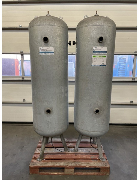 Atlas-Copco 500 Liter Gegalvaniseerde Verticale luchtketel 11 Bar (1 stuks) - Luftkompressor: billede 2 Atlas-Copco 500 Liter Gegalvaniseerde Verticale luchtketel 11 Bar (1 stuks) - Luftkompressor: billede 2