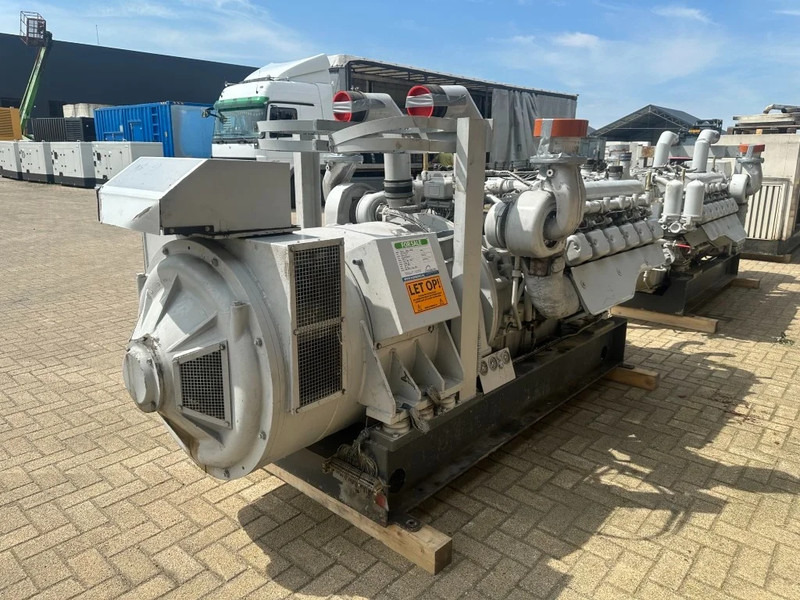 Strømgenerator Deutz BF12M 716 Leroy Somer 360 kVA generatorset ex emergency: billede 7