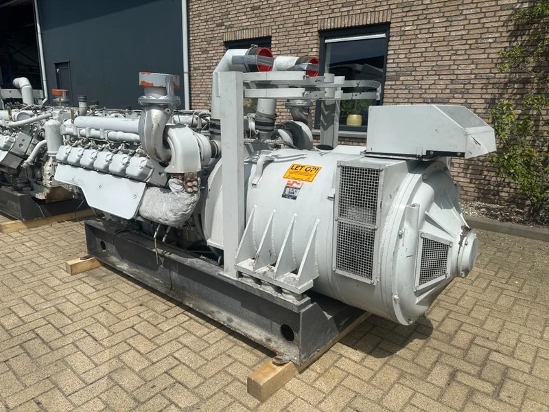 Strømgenerator Deutz BF12M 716 Leroy Somer 360 kVA generatorset ex emergency: billede 5