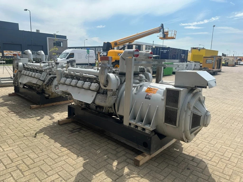 Strømgenerator Deutz BF12M 716 Leroy Somer 360 kVA generatorset ex emergency: billede 12