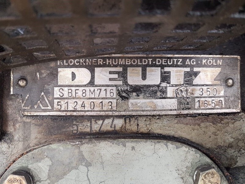 Deutz SBF8M716 Diesel motor 256 kW 350 PK Diesel engine - Motor for Entreprenørmaskin: billede 4 Deutz SBF8M716 Diesel motor 256 kW 350 PK Diesel engine - Motor for Entreprenørmaskin: billede 4