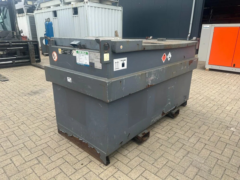 IBC Steenbergen Kiwa IBC 2000 liter dieseltank met 230v pomp Milieutank - Lagertank: billede 1 IBC Steenbergen Kiwa IBC 2000 liter dieseltank met 230v pomp Milieutank - Lagertank: billede 1