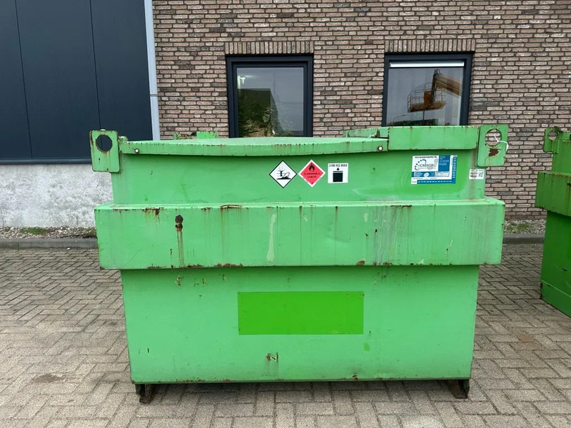 Kiwa IBC Steenbergen 2000 liter Dieseltank met handpomp Milieutank - Lagertank: billede 1 Kiwa IBC Steenbergen 2000 liter Dieseltank met handpomp Milieutank - Lagertank: billede 1