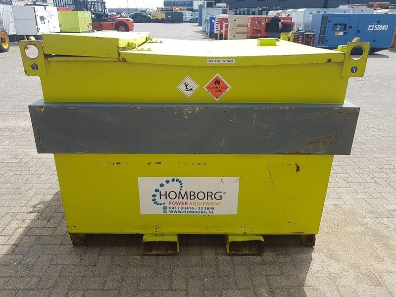 Lagertank Kiwa IBC Steenbergen 2000 liter Kiwa IBC Dieseltank met handpomp: billede 7 Lagertank Kiwa IBC Steenbergen 2000 liter Kiwa IBC Dieseltank met handpomp: billede 7