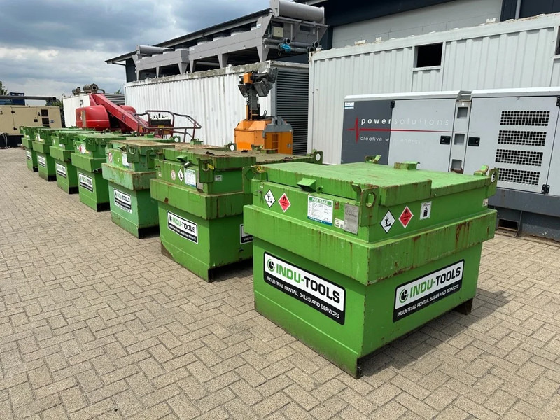 Kiwa IBC Steenbergen 750 liter Dieseltank met handpomp - Lagertank: billede 1 Kiwa IBC Steenbergen 750 liter Dieseltank met handpomp - Lagertank: billede 1