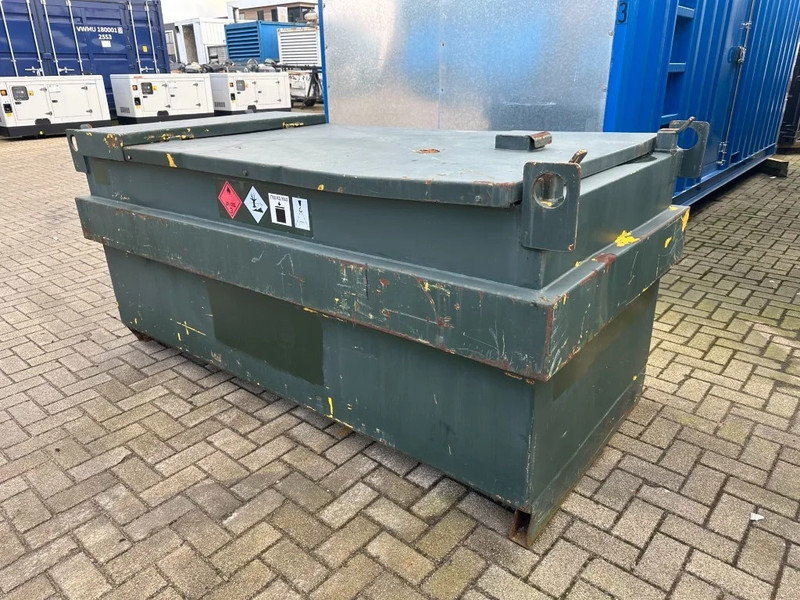 Kiwa IBC Steenbergen KIWA IBC 1500 liter dieseltank met handpomp - Lagertank: billede 2 Kiwa IBC Steenbergen KIWA IBC 1500 liter dieseltank met handpomp - Lagertank: billede 2