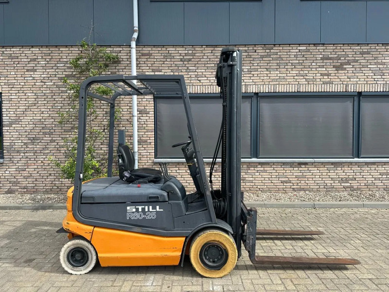 Still R 60-25 2.5 ton Triplex Freelift Sideshift Elektra Heftruck 590 cm hefhoogte ! - El gaffeltruck: billede 3 Still R 60-25 2.5 ton Triplex Freelift Sideshift Elektra Heftruck 590 cm hefhoogte ! - El gaffeltruck: billede 3