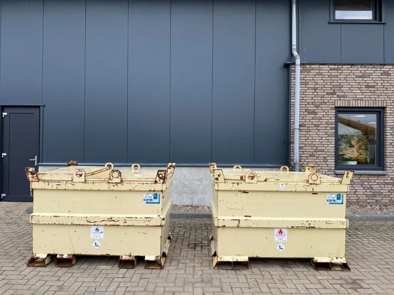 Tolsma Kiwa IBC 1150 liter Dieseltank Milieutank - Skibscontainer: billede 2 Tolsma Kiwa IBC 1150 liter Dieseltank Milieutank - Skibscontainer: billede 2