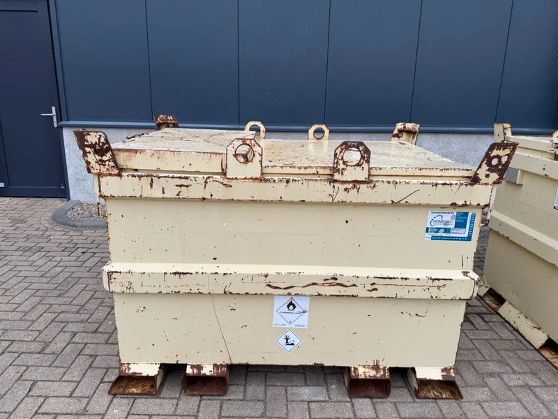 Tolsma Kiwa IBC 1150 liter Dieseltank Milieutank - Skibscontainer: billede 1 Tolsma Kiwa IBC 1150 liter Dieseltank Milieutank - Skibscontainer: billede 1