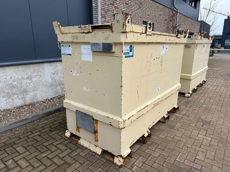Tolsma Kiwa IBC 3000 liter Dieseltank Brandstoftank - Skibscontainer: billede 1 Tolsma Kiwa IBC 3000 liter Dieseltank Brandstoftank - Skibscontainer: billede 1