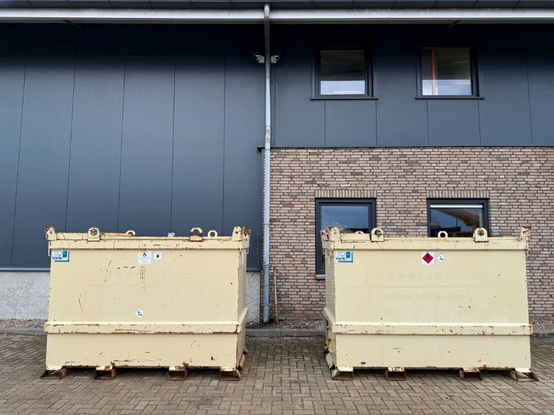 Tolsma Kiwa IBC 3000 liter Dieseltank Brandstoftank - Skibscontainer: billede 2 Tolsma Kiwa IBC 3000 liter Dieseltank Brandstoftank - Skibscontainer: billede 2
