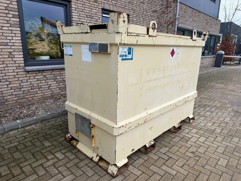 Tolsma Kiwa IBC 3000 liter Dieseltank Brandstoftank - Skibscontainer: billede 2 Tolsma Kiwa IBC 3000 liter Dieseltank Brandstoftank - Skibscontainer: billede 2