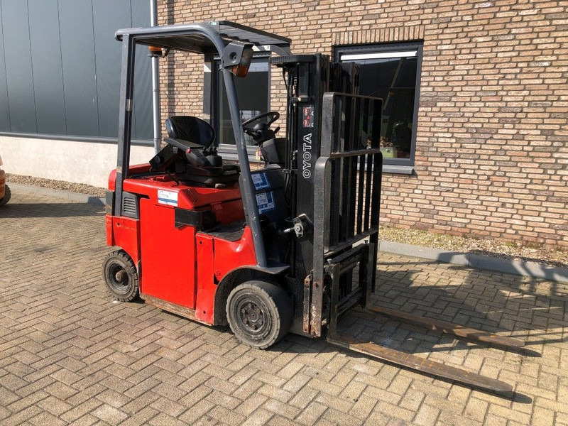 Toyota 1.6 ton Triplex Freelift Sideshift Elektra Heftruck - El gaffeltruck: billede 5 Toyota 1.6 ton Triplex Freelift Sideshift Elektra Heftruck - El gaffeltruck: billede 5
