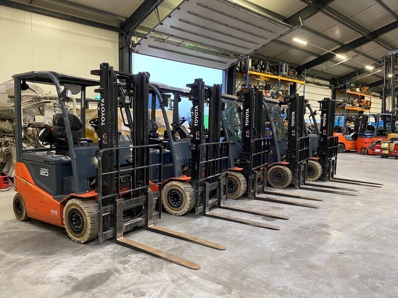 Toyota 2 ton Traigo 20 Duplex Freelift Sideshift Elektra Heftruck - El gaffeltruck: billede 4 Toyota 2 ton Traigo 20 Duplex Freelift Sideshift Elektra Heftruck - El gaffeltruck: billede 4
