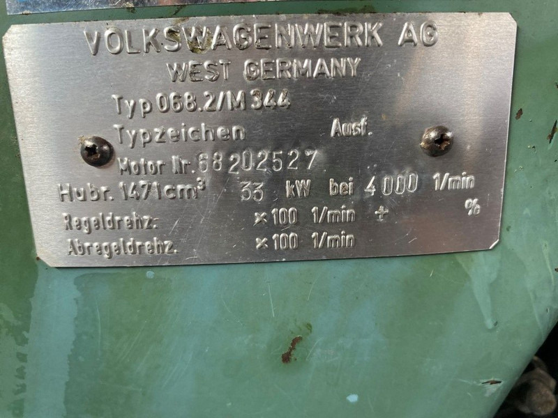Volkswagen 068.2/M344 Marine Diesel motor 33 kW / 45 PK met keerkoppeling - Motor for Materialehåndteringsudstyr: billede 3 Volkswagen 068.2/M344 Marine Diesel motor 33 kW / 45 PK met keerkoppeling - Motor for Materialehåndteringsudstyr: billede 3