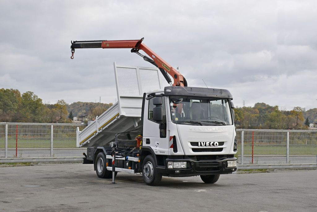 Iveco EUROCARGO 100E19 +PK 7001 H + FUNK * TOPZUSTAND - Lastbil med kran, Tipvogn lastbil: billede 2 Iveco EUROCARGO 100E19 +PK 7001 H + FUNK * TOPZUSTAND - Lastbil med kran, Tipvogn lastbil: billede 2