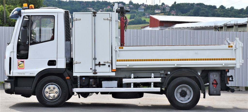 Iveco EUROCARGO 75E16* KIPPER 3,10m* KRAN Iveco EUROCARGO 75E16* KIPPER 3,10m* KRAN - Tipvogn lastbil: billede 5 Iveco EUROCARGO 75E16* KIPPER 3,10m* KRAN Iveco EUROCARGO 75E16* KIPPER 3,10m* KRAN - Tipvogn lastbil: billede 5