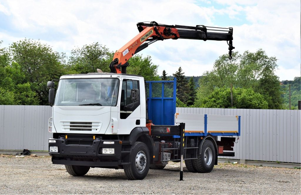 Iveco Eurocargo 180E28 *Pritsche 4,80m + KRAN Iveco Eurocargo 180E28 *Pritsche 4,80m + KRAN - Lastbil med kran: billede 2 Iveco Eurocargo 180E28 *Pritsche 4,80m + KRAN Iveco Eurocargo 180E28 *Pritsche 4,80m + KRAN - Lastbil med kran: billede 2