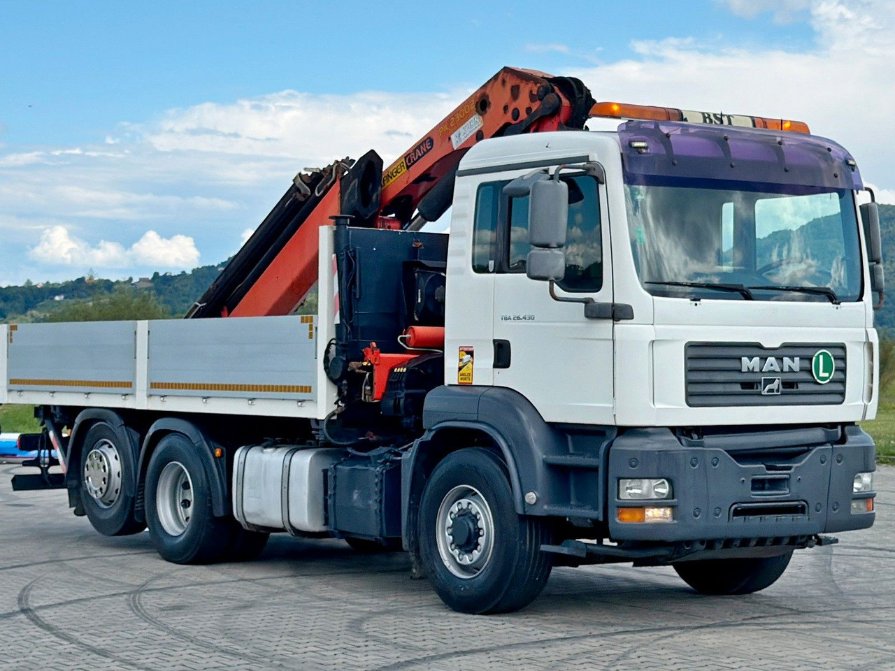 MAN TGA 26.430 Pritsche 5,50m + KRAN+ FUNK/6-4H2 MAN TGA 26.430 * PK 23002 + FUNK/6-4H2 - Lastbil med kran: billede 3 MAN TGA 26.430 Pritsche 5,50m + KRAN+ FUNK/6-4H2 MAN TGA 26.430 * PK 23002 + FUNK/6-4H2 - Lastbil med kran: billede 3