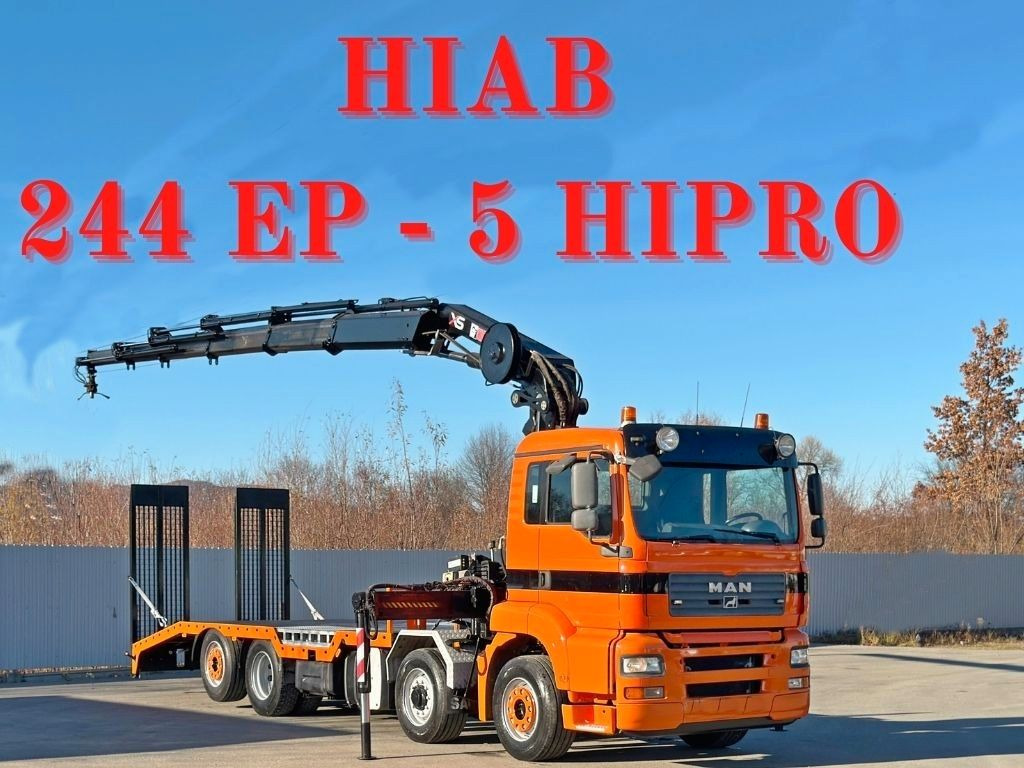 MAN TGA 35.480 / HIAB 244 EP - 5 HIPRO - Bjærgningskøretøj: billede 1 MAN TGA 35.480 / HIAB 244 EP - 5 HIPRO - Bjærgningskøretøj: billede 1