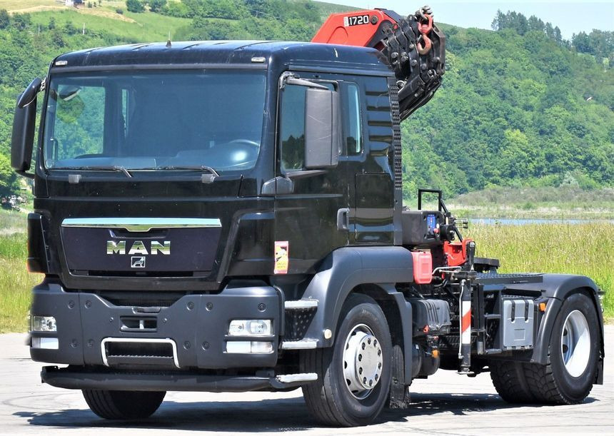 MAN TGS 18.400 Sattelzugmaschine + KRAN /FUNK MAN TGS 18.400 Sattelzugmaschine + KRAN /FUNK - Lastbil med kran, Trækker: billede 4 MAN TGS 18.400 Sattelzugmaschine + KRAN /FUNK MAN TGS 18.400 Sattelzugmaschine + KRAN /FUNK - Lastbil med kran, Trækker: billede 4