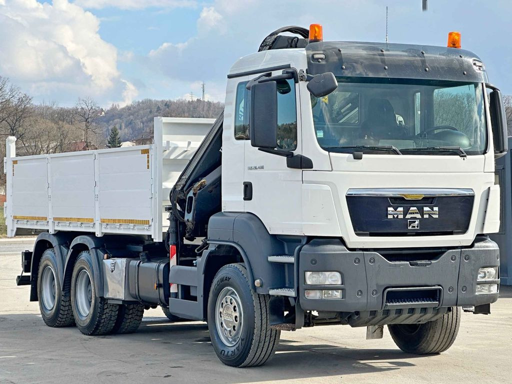 MAN TGS 26.400 * HIAB 166 ES - 3 HIPRO + FUNK * 6x4 MAN TGS 26.400 * HIAB 166 ES - 3 HIPRO + FUNK * 6x4 - Lastbil med kran, Tipvogn lastbil: billede 3 MAN TGS 26.400 * HIAB 166 ES - 3 HIPRO + FUNK * 6x4 MAN TGS 26.400 * HIAB 166 ES - 3 HIPRO + FUNK * 6x4 - Lastbil med kran, Tipvogn lastbil: billede 3