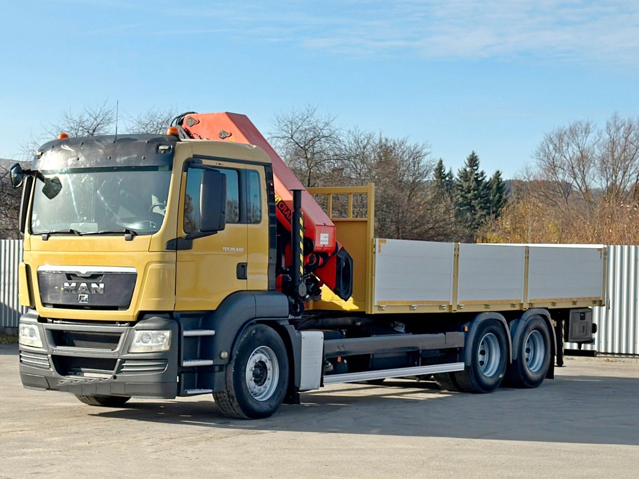 MAN TGS 28.440 Pritsche 6,55* PALFINGER PK 4502 - Lastbil med kran: billede 4 MAN TGS 28.440 Pritsche 6,55* PALFINGER PK 4502 - Lastbil med kran: billede 4