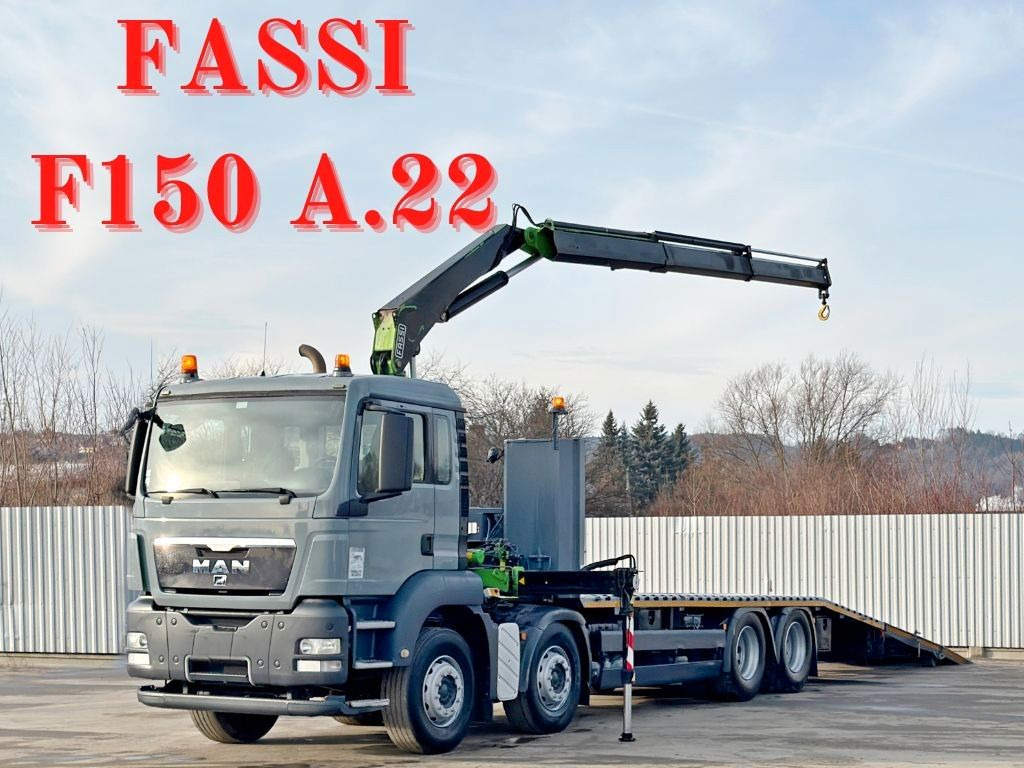 MAN TGS 35.360 * FASSI F150 A.22 + FUNK* TOPZUSTAND - Bjærgningskøretøj: billede 1 MAN TGS 35.360 * FASSI F150 A.22 + FUNK* TOPZUSTAND - Bjærgningskøretøj: billede 1