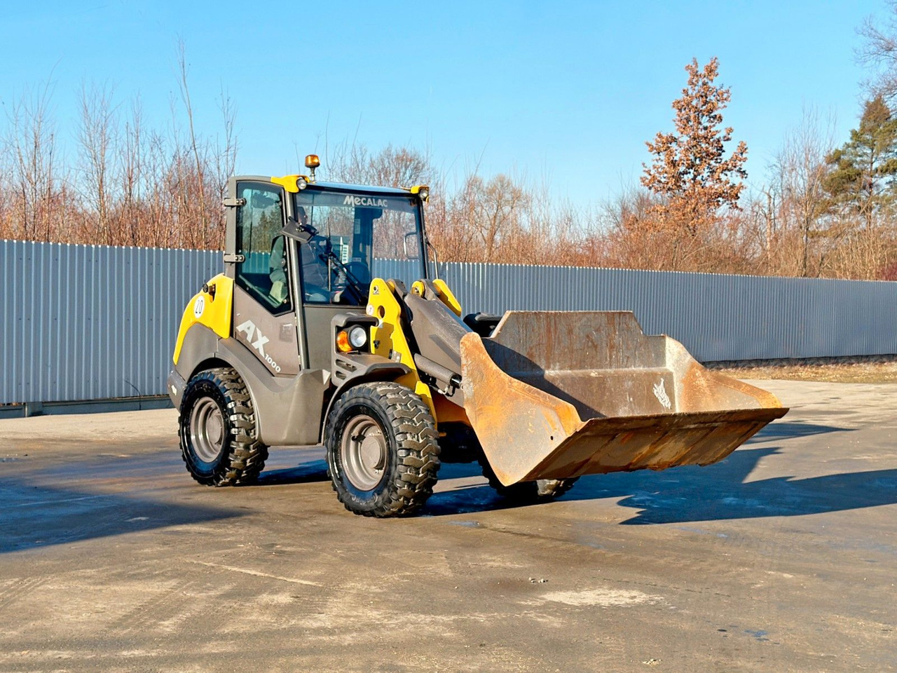 MECALAC AHLMANN AX 1000 * RADLADER * TOP - Gummihjulslæsser: billede 3 MECALAC AHLMANN AX 1000 * RADLADER * TOP - Gummihjulslæsser: billede 3