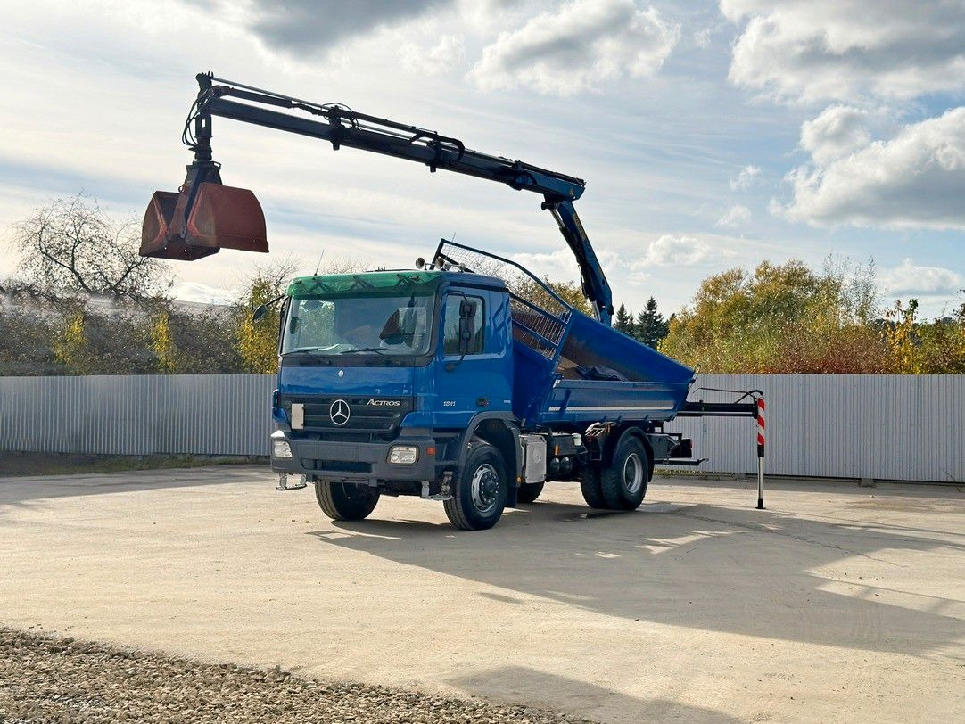 Mercedes-Benz ACTROS 1841 * PK 10501 + FUNK * TOP * 4x4 - Lastbil med kran: billede 2 Mercedes-Benz ACTROS 1841 * PK 10501 + FUNK * TOP * 4x4 - Lastbil med kran: billede 2
