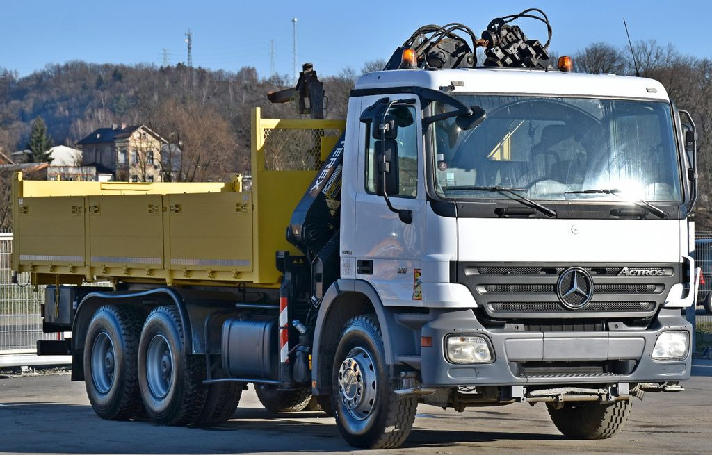 Mercedes-Benz ACTROS 2636 * TEREX 165.2E - A4 + FUNK/6x4 Mercedes-Benz ACTROS 2636 * TEREX 165.2E - A4 + FUNK/6x4 - Lastbil med kran, Tipvogn lastbil: billede 3 Mercedes-Benz ACTROS 2636 * TEREX 165.2E - A4 + FUNK/6x4 Mercedes-Benz ACTROS 2636 * TEREX 165.2E - A4 + FUNK/6x4 - Lastbil med kran, Tipvogn lastbil: billede 3