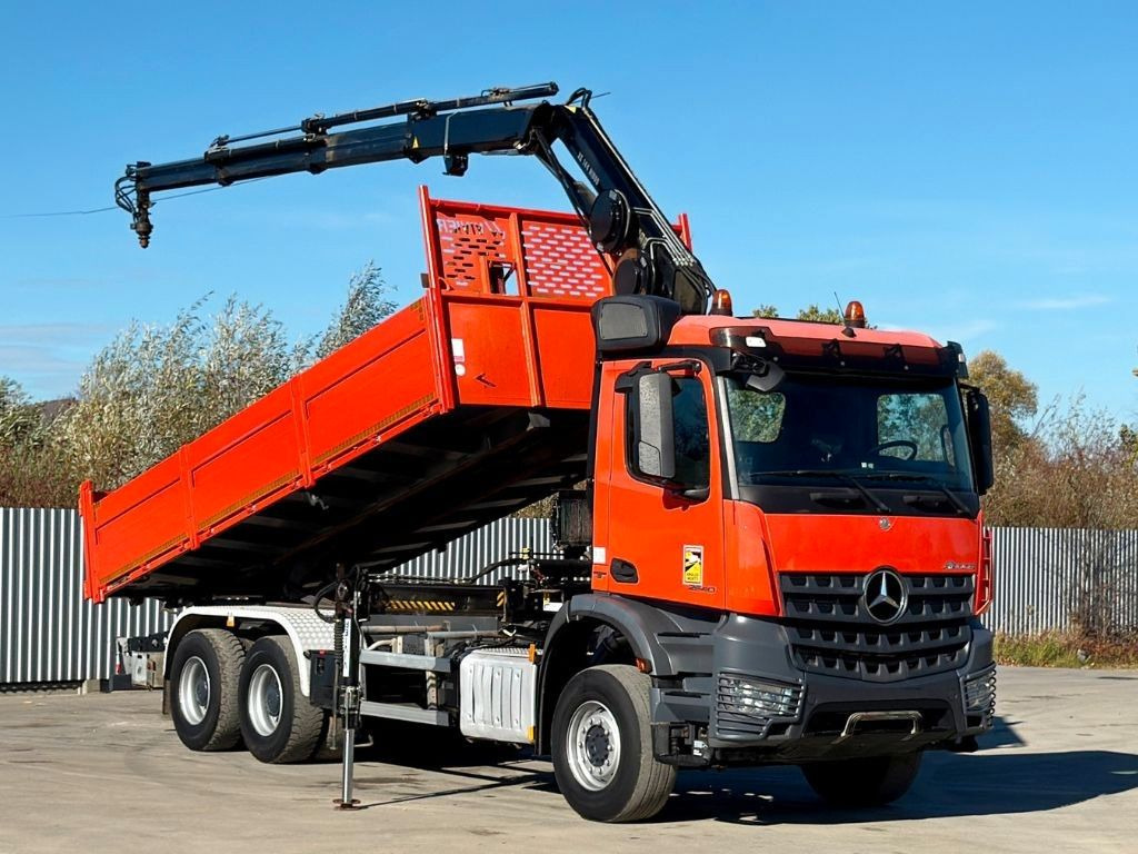 Mercedes-Benz AROCS 2640 *HIAB 144 BS - 3/FUNK + * 6x4 - Lastbil med kran: billede 2 Mercedes-Benz AROCS 2640 *HIAB 144 BS - 3/FUNK + * 6x4 - Lastbil med kran: billede 2