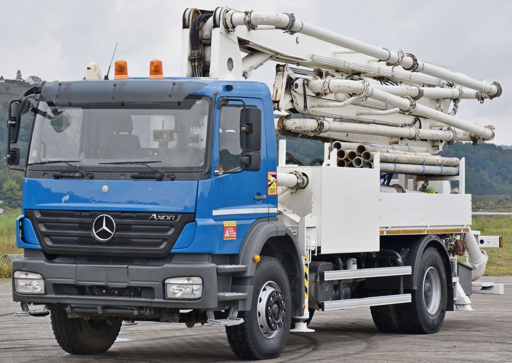 Mercedes-Benz AXOR 1833 * Betonpumpe 26 m + FUNK * TOP Mercedes-Benz AXOR 1833 * Betonpumpe 26 m + FUNK * TOP - Betonpumpe: billede 5 Mercedes-Benz AXOR 1833 * Betonpumpe 26 m + FUNK * TOP Mercedes-Benz AXOR 1833 * Betonpumpe 26 m + FUNK * TOP - Betonpumpe: billede 5