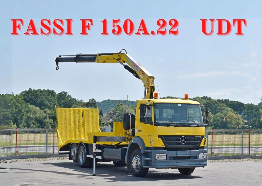 Mercedes-Benz AXOR 2533 ABSCHLEPPWAGEN 7,50 m + FASSI F150A.22 - Bjærgningskøretøj: billede 1 Mercedes-Benz AXOR 2533 ABSCHLEPPWAGEN 7,50 m + FASSI F150A.22 - Bjærgningskøretøj: billede 1