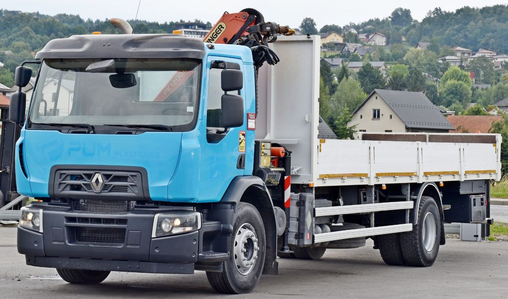 Renault C 320 * PK 12002 EH A + FUNK * TOPZUSTAND - Lastbil med kran, Lastbil med lad: billede 3 Renault C 320 * PK 12002 EH A + FUNK * TOPZUSTAND - Lastbil med kran, Lastbil med lad: billede 3