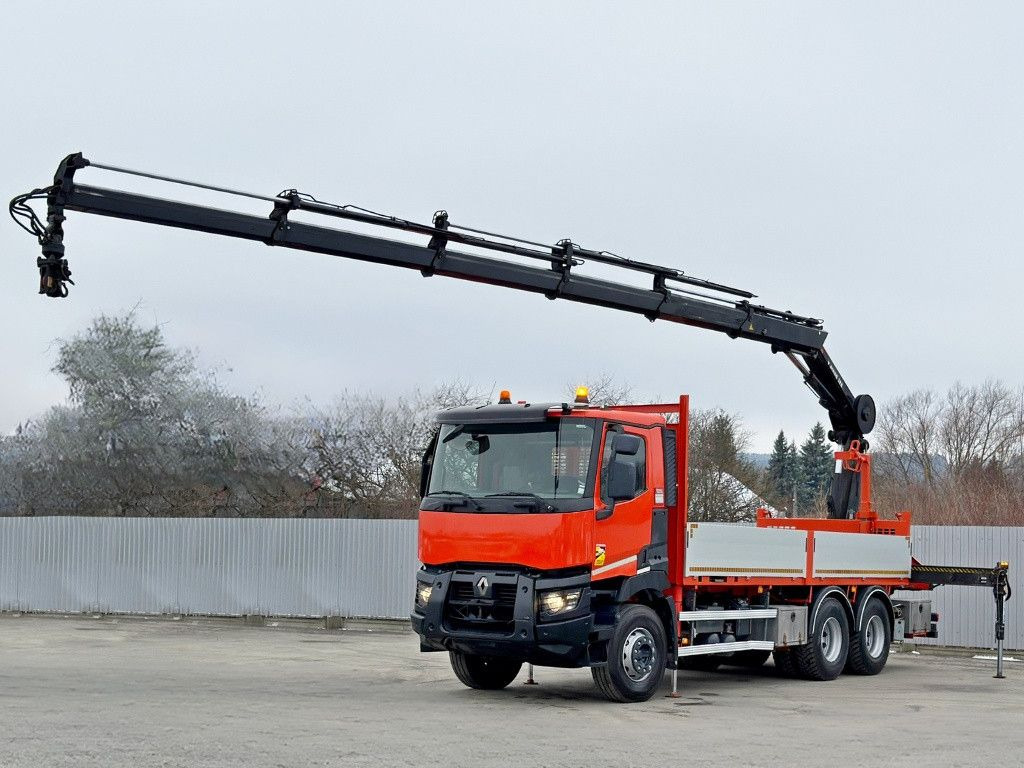 Renault C 430 *HIAB X - HIPRO 188 ES - 5 + FUNK* 6x4 - Lastbil med kran: billede 2 Renault C 430 *HIAB X - HIPRO 188 ES - 5 + FUNK* 6x4 - Lastbil med kran: billede 2