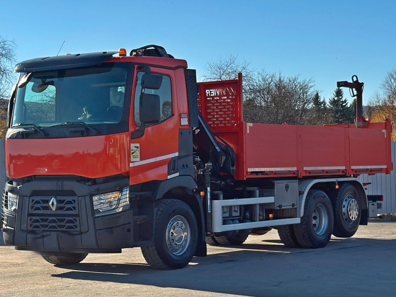 Renault C430 * HIAB 144 BS - 3 HIDUO+ FUNK/ 6x2 - Lastbil med kran: billede 4 Renault C430 * HIAB 144 BS - 3 HIDUO+ FUNK/ 6x2 - Lastbil med kran: billede 4