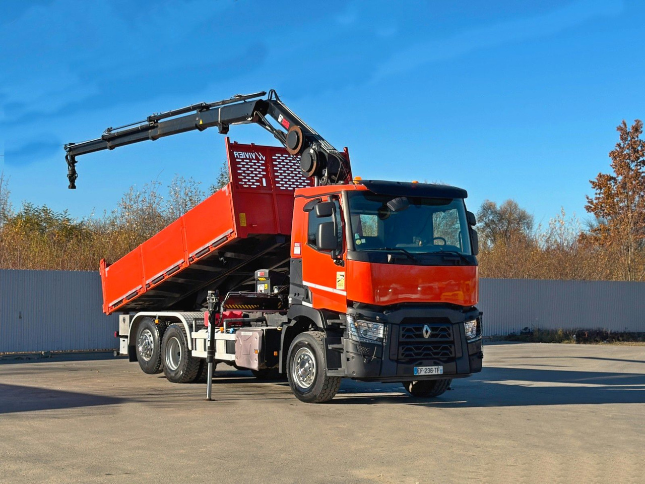 Renault C430 * HIAB 144 BS - 3 HIDUO+ FUNK/ 6x2 - Lastbil med kran: billede 2 Renault C430 * HIAB 144 BS - 3 HIDUO+ FUNK/ 6x2 - Lastbil med kran: billede 2