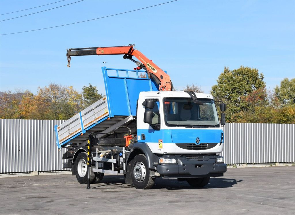Renault MIDLUM 270 DXI *TIPPER 3,50m *PK 8501-K/FUNK Renault MIDLUM 270 DXI *TIPPER 3,50m *PK 8501-K/FUNK - Lastbil med kran, Tipvogn lastbil: billede 1 Renault MIDLUM 270 DXI *TIPPER 3,50m *PK 8501-K/FUNK Renault MIDLUM 270 DXI *TIPPER 3,50m *PK 8501-K/FUNK - Lastbil med kran, Tipvogn lastbil: billede 1