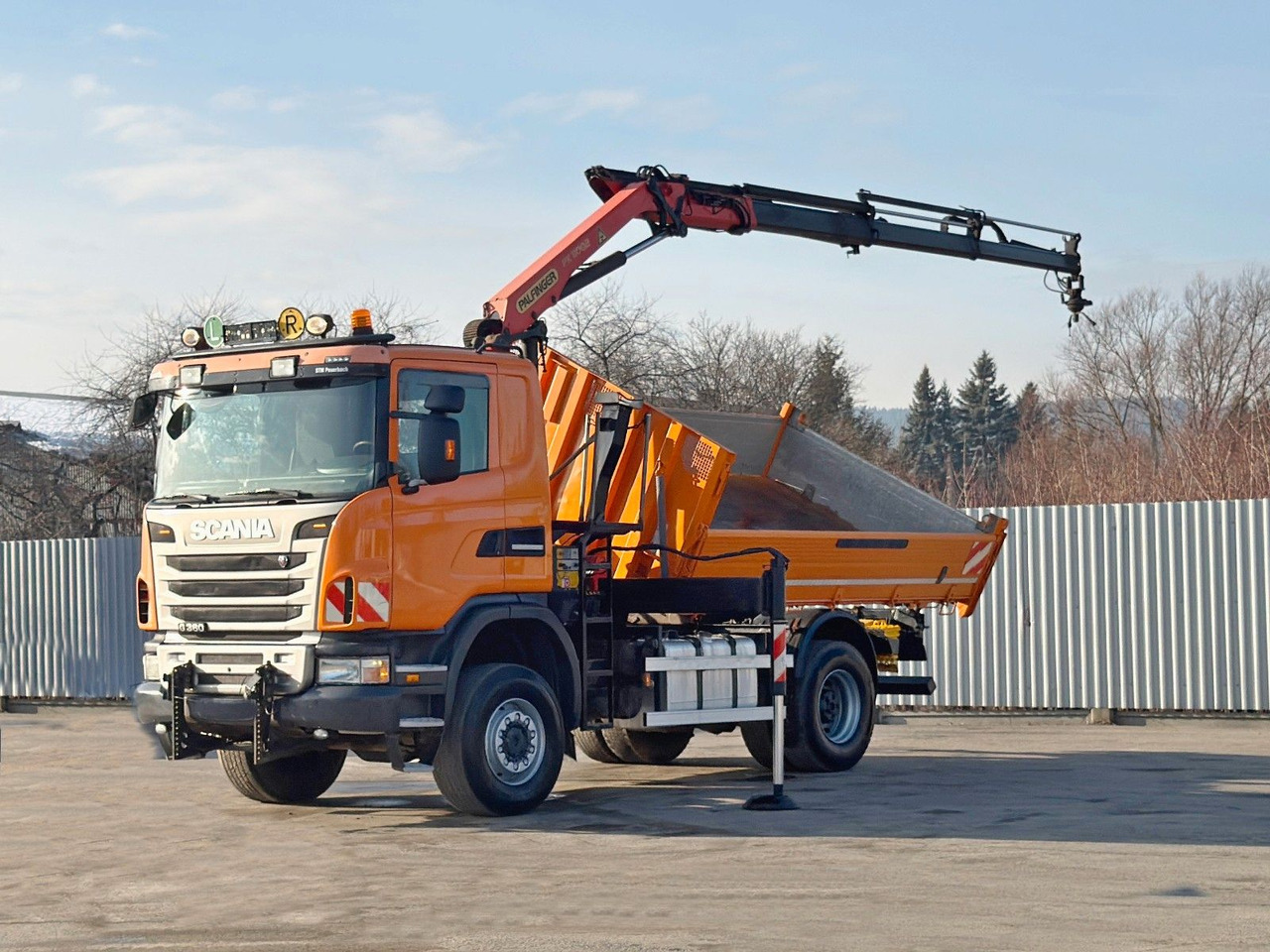 Scania G 360 * KIPPER 4,15m * PALFINGER PK 11002/ 4x4 - Lastbil med kran: billede 5 Scania G 360 * KIPPER 4,15m * PALFINGER PK 11002/ 4x4 - Lastbil med kran: billede 5