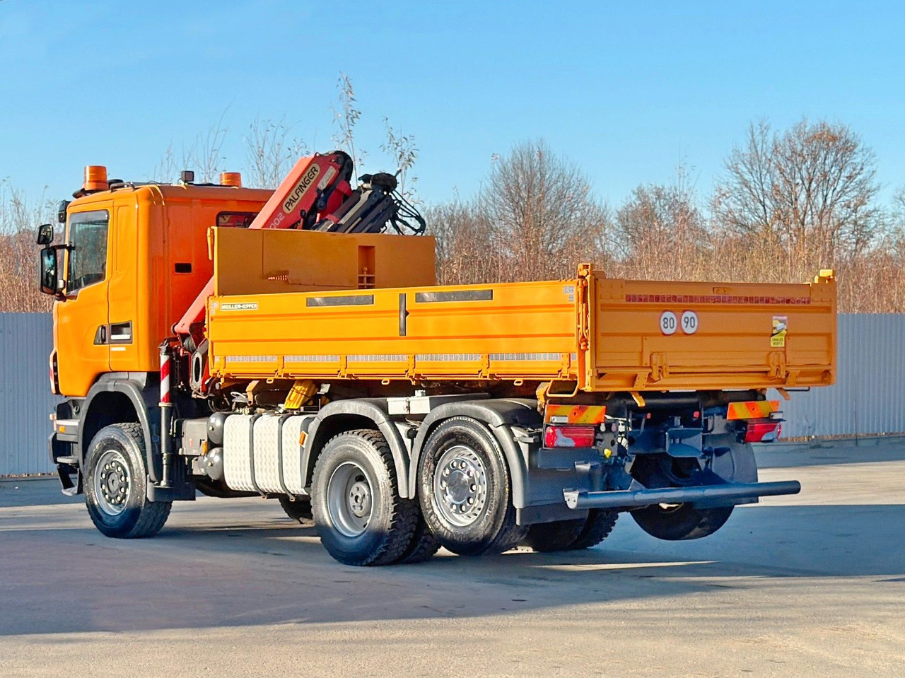 Lastbil med kran Scania G 360 * KIPPER 4,60m * PALFINGER PK 11002/ 6x6: billede 8