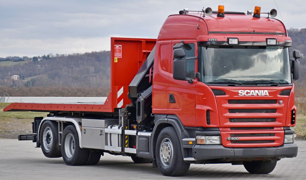 Scania G 400 * Abschleppwagen 6,40m* KRAN + FUNK * TOP - Bjærgningskøretøj: billede 4 Scania G 400 * Abschleppwagen 6,40m* KRAN + FUNK * TOP - Bjærgningskøretøj: billede 4