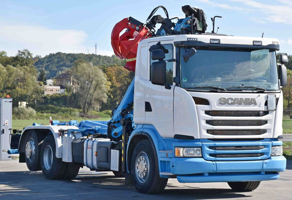 Scania G 440 * Abrollkipper * EPSILON M120Z95TR* TOP - Lastbil kroghejs: billede 3 Scania G 440 * Abrollkipper * EPSILON M120Z95TR* TOP - Lastbil kroghejs: billede 3