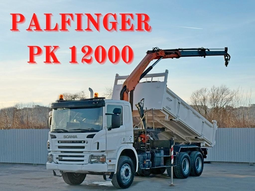Scania P 380 Kipper 5,10 m * PK 12000 * 6x4 - Tipvogn lastbil, Lastbil med kran: billede 1 Scania P 380 Kipper 5,10 m * PK 12000 * 6x4 - Tipvogn lastbil, Lastbil med kran: billede 1
