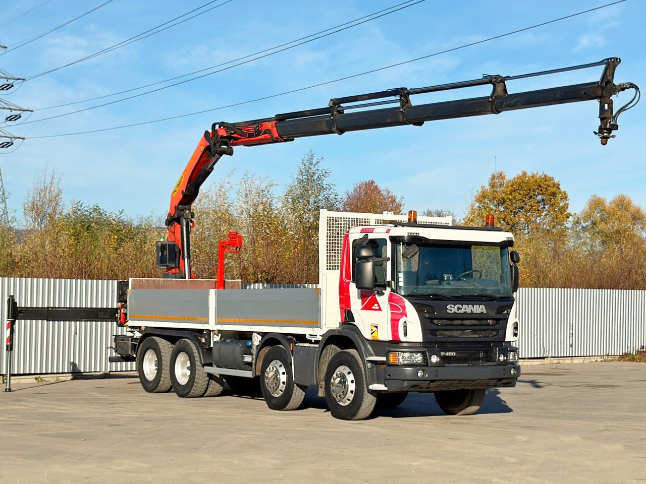 Scania P 450* PRITSCHE 6,90m * PK 23002- SH C FUNK *8x4 - Lastbil med kran: billede 2 Scania P 450* PRITSCHE 6,90m * PK 23002- SH C FUNK *8x4 - Lastbil med kran: billede 2