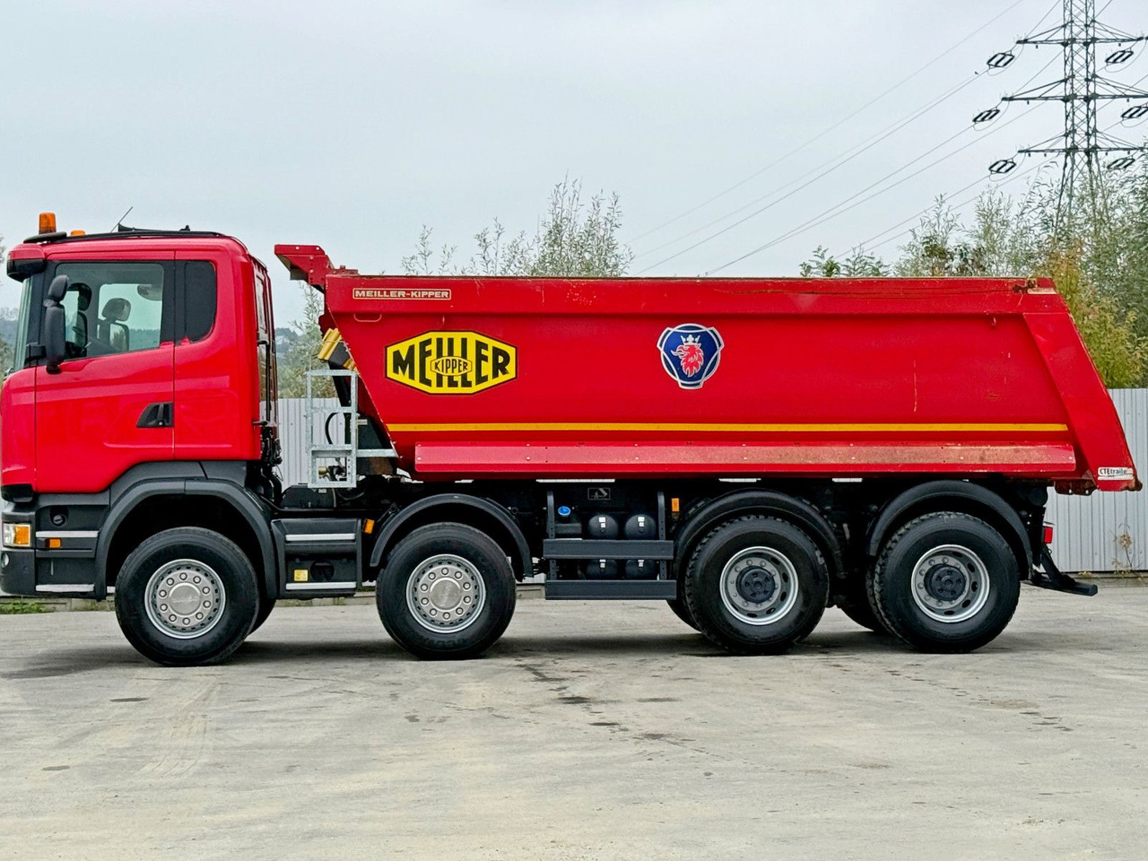 Scania R 410 * Kipper * TOPZUSTAND / 8x4 - Tipvogn lastbil: billede 5 Scania R 410 * Kipper * TOPZUSTAND / 8x4 - Tipvogn lastbil: billede 5