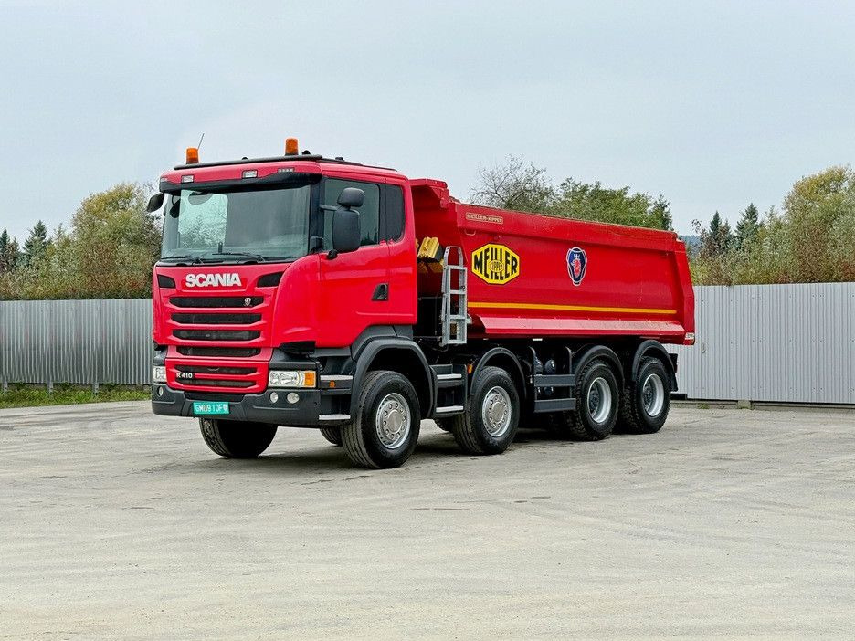 Scania R 410 * Kipper * TOPZUSTAND / 8x4 - Tipvogn lastbil: billede 1 Scania R 410 * Kipper * TOPZUSTAND / 8x4 - Tipvogn lastbil: billede 1