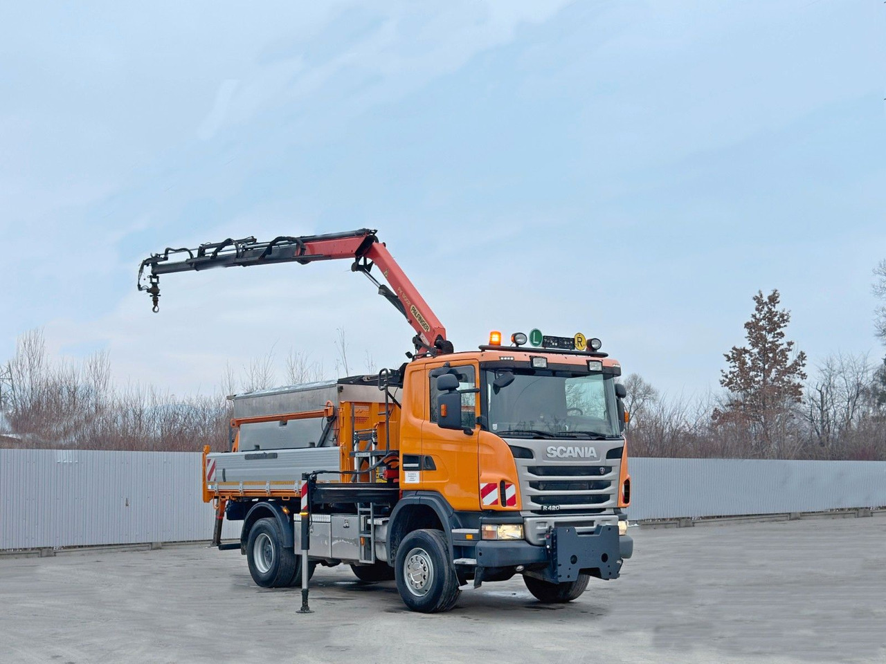 Scania R 420 * PK 11002/FUNK * sandblaste - Tipvogn lastbil, Lastbil med kran: billede 3 Scania R 420 * PK 11002/FUNK * sandblaste - Tipvogn lastbil, Lastbil med kran: billede 3