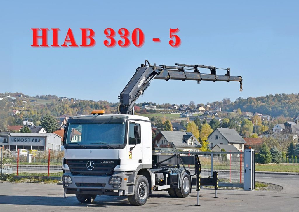 Mercedes-Benz ACTROS 1844 * Sattelzugmaschine *HIAB 330-5/FUNK Mercedes-Benz ACTROS 1844 * Sattelzugmaschine *HIAB 330-5/FUNK - Trækker: billede 1 Mercedes-Benz ACTROS 1844 * Sattelzugmaschine *HIAB 330-5/FUNK Mercedes-Benz ACTROS 1844 * Sattelzugmaschine *HIAB 330-5/FUNK - Trækker: billede 1